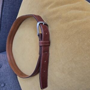Brown Leather Belt Bag
